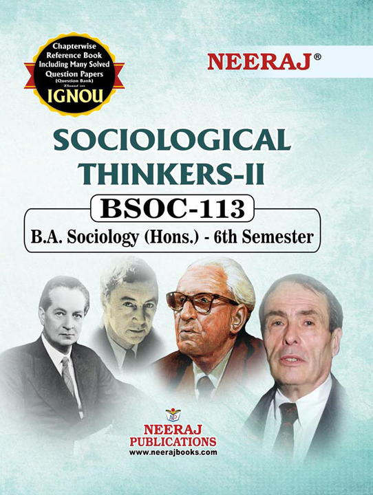 Sociological Thinkers- II