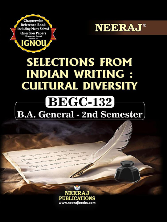 SELECTION FROM INDIAN WRITING CULTURAL DIVERSITY