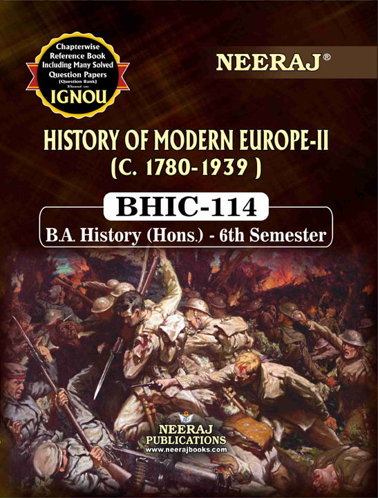 History of Modern Europe-II (C.1780-1939)