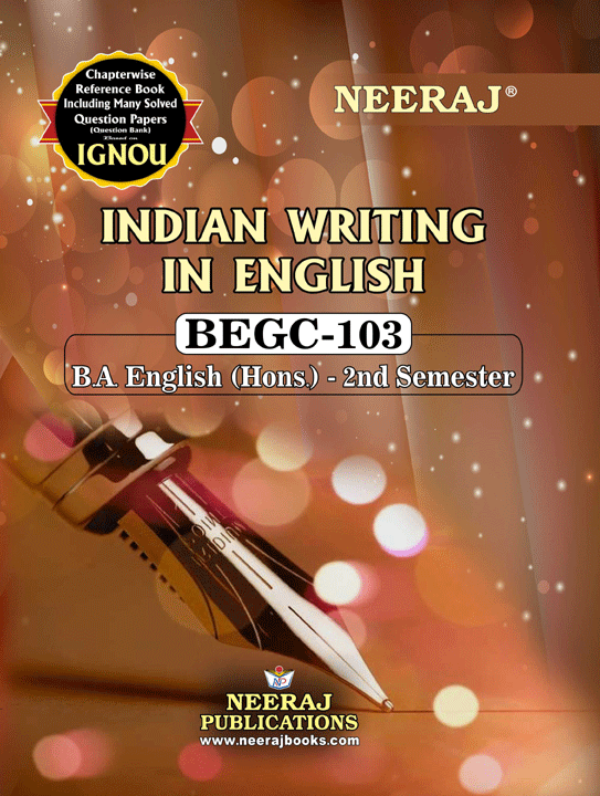INDIAN WRITING IN ENGLISH