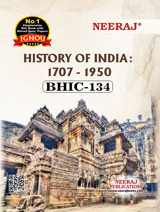 History of India from : 1707 - 1950