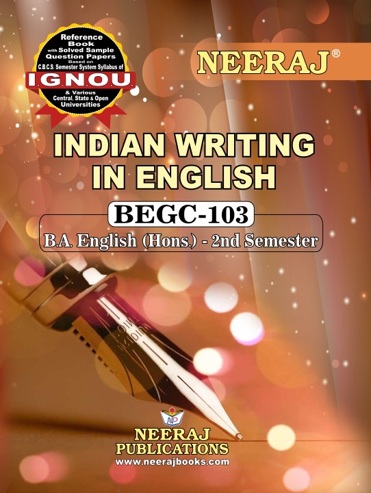 INDIAN WRITING IN ENGLISH