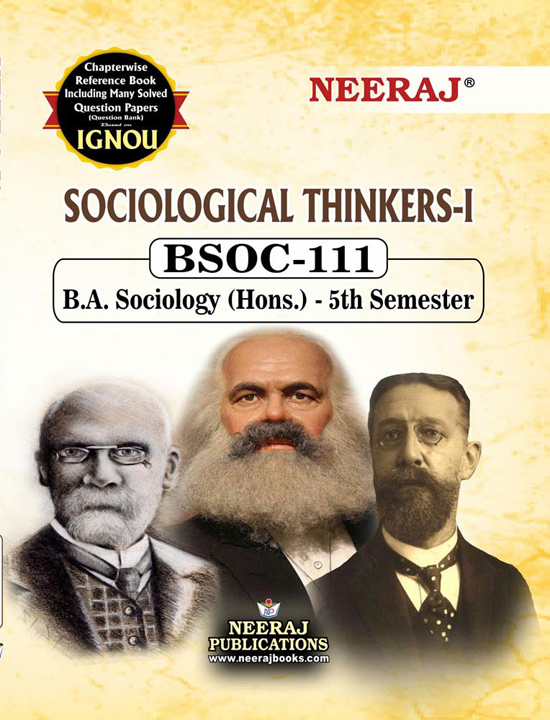 Sociological Thinkers-I
