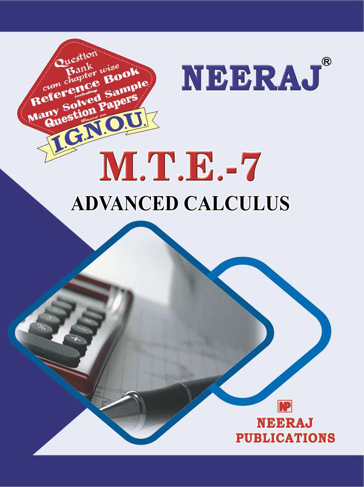 ADVANCED CALCULUS